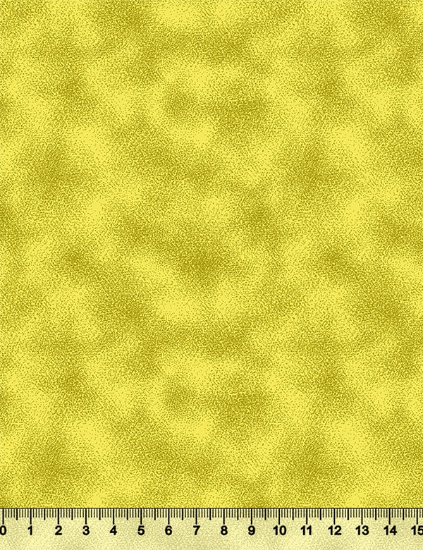Tecido Tricoline Coleção Composê Ideal Amarelo - Manchado/Poeirinha - 100% Algodão - Largura 1,50m
