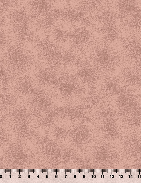 Tecido Tricoline Coleção Composê Ideal Mellow Rose - Manchado/Poeirinha - 100% Algodão - Largura 1,50m
