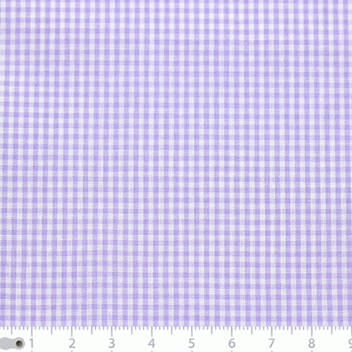 Tecido Tricoline Fio-Tinto Vichy Xadrez P - Lilás - 100% Algodão - Largura 1,50m