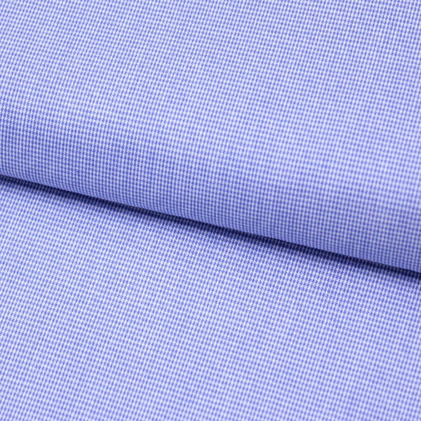 Tecido Tricoline Fio-Tinto Xadrez PP - Azul Royal - 100% Algodão - Largura 1,50m