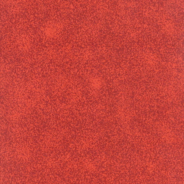 Tecido Tricoline Manchado/Poeirinha Fumê Vermelho - 100% Algodão - Largura 1,50m