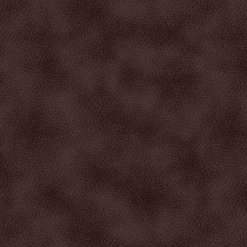 Tecido Tricoline Manchado / Poeirinha - Marrom Escuro - 100% Algodão - Largura: 1,50m