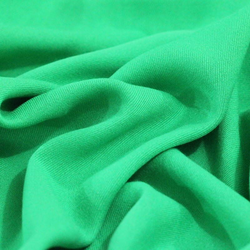 Tecido Viscose Lisa Sarjada Premium - Verde Citron